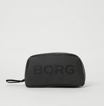 Borg Duffle Toilet Case Black Beauty